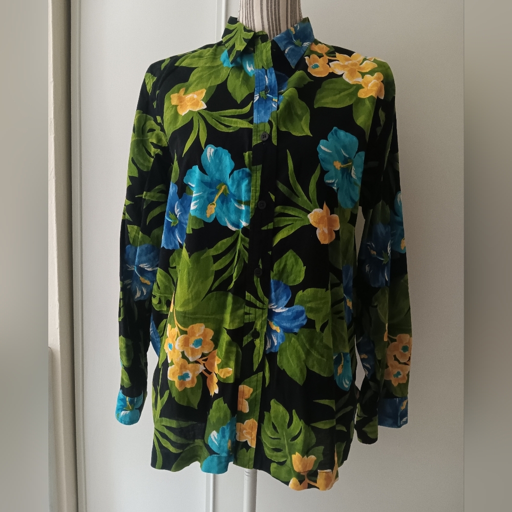 Floral Button-Up Shirt